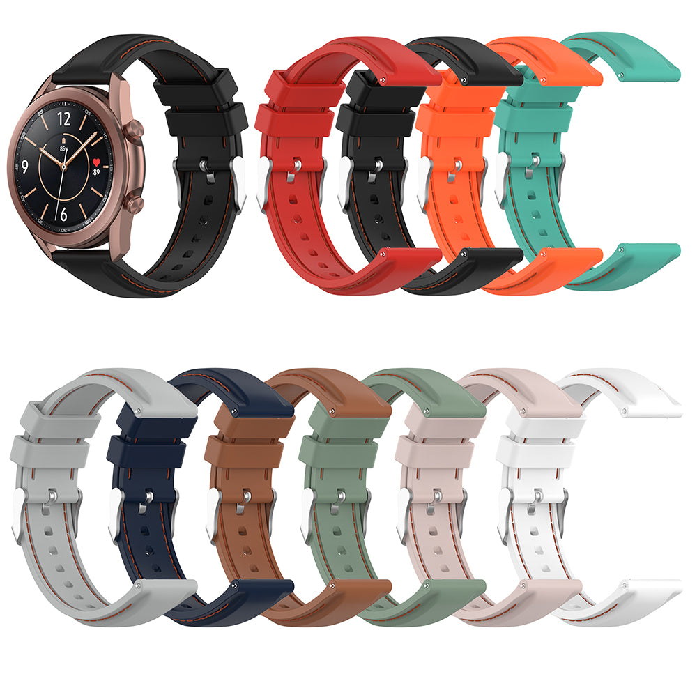20 mm silikone urbånd udskiftning af håndledsrem til Samsung Galaxy Watch4 Classic 46 mm 42 mm Watch4 44 mm 40 mm Galaxy Watch3 41 mm Amazfit GTS2 20 mm silikone urbånd udskiftning af håndledsrem til Samsung Galaxy Watch4 Classic 46 mm 42 mm Watch4 44 mm 40 mm Galaxy Watch3 41 mm Amazfit GTS2